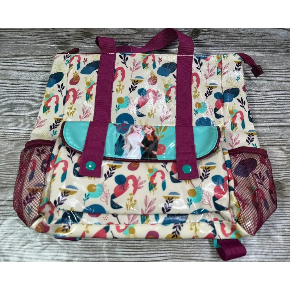 Disney Store Frozen 2 Anna & Elsa Tote Backpack Anna & the Snow Queen